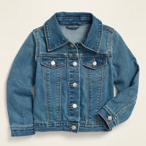 Old Navy Medium-Wash Jean Trucker Jacket